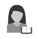 woman reading